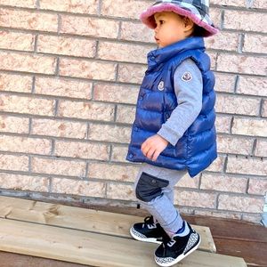 Moncler grey Track suits for toddler 12-18 months